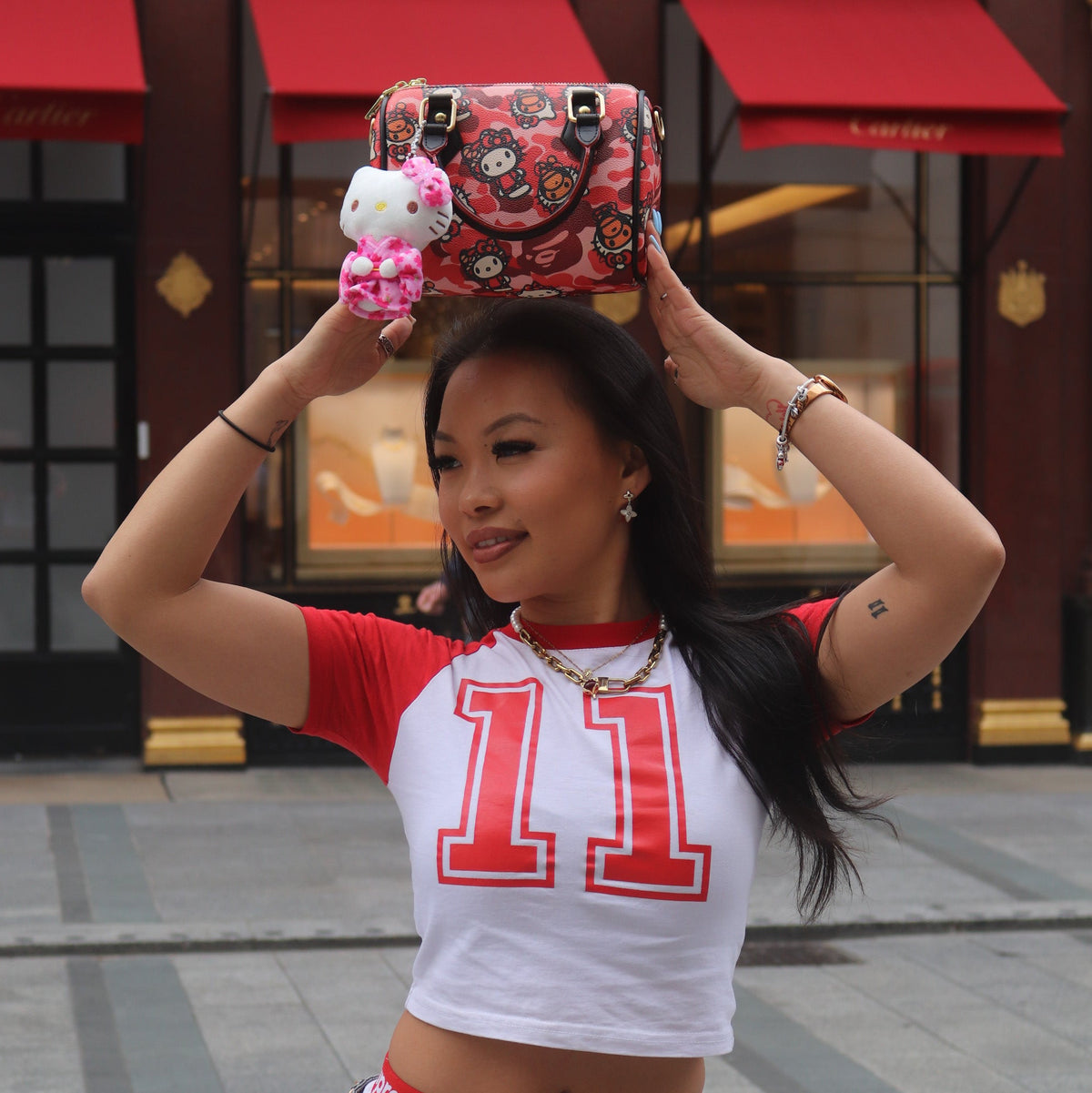 ‘Red Flame’ Kawaii Bag